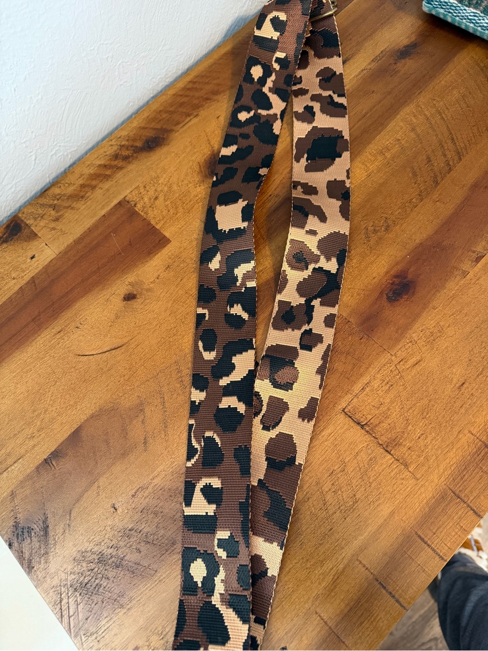 Parker Thatch: Adjustable Crossbody Strap - Leopard Chocolate EUC! - Picture 5 of 5